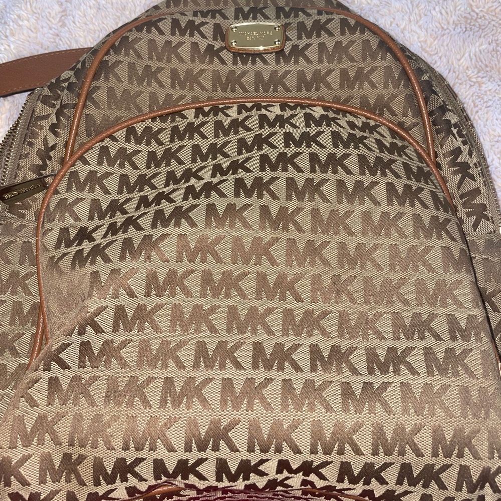 Michael kors print backpack